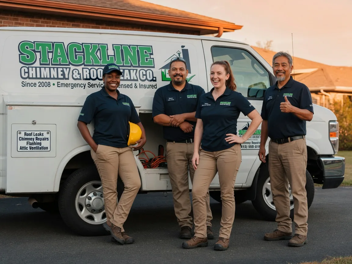 Chimney flashing repair company in Live Oak, CA